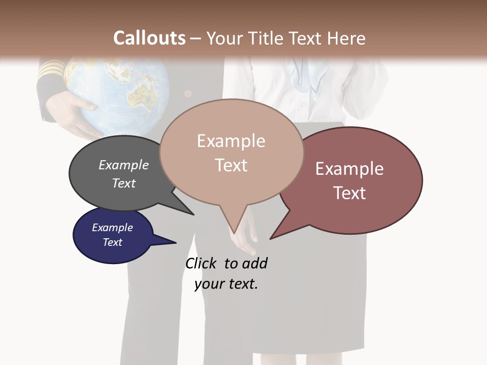 Profession Isolated Smiling PowerPoint Template