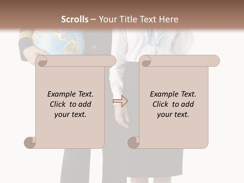 Profession Isolated Smiling PowerPoint Template