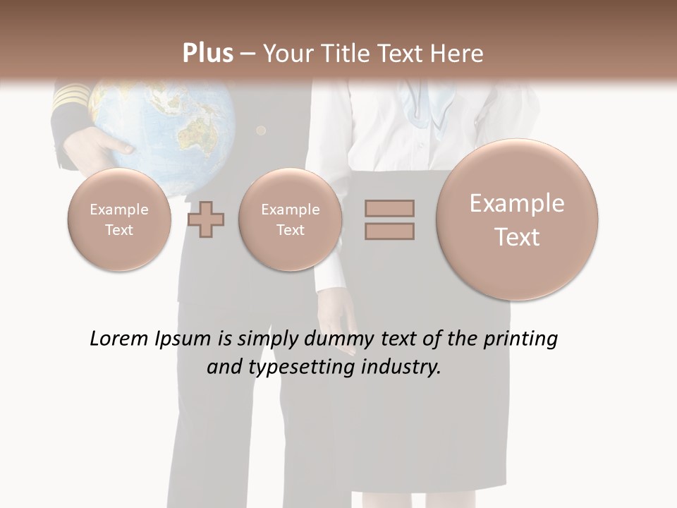 Profession Isolated Smiling PowerPoint Template