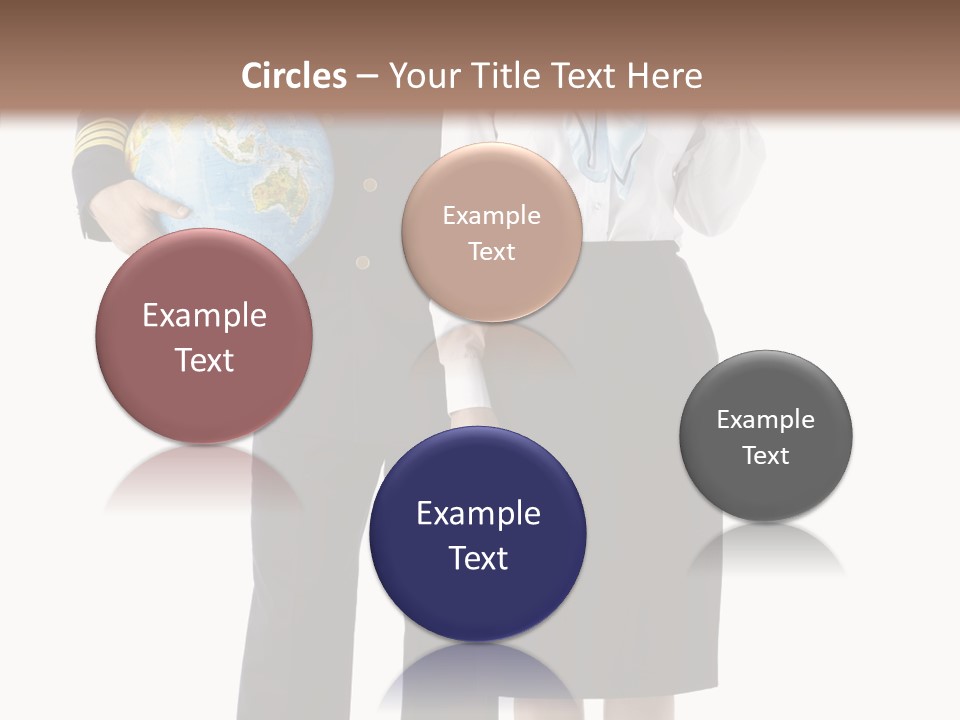 Profession Isolated Smiling PowerPoint Template