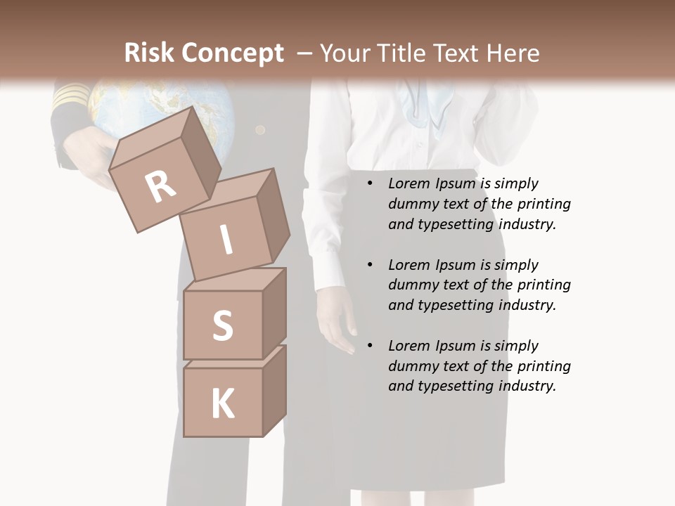 Profession Isolated Smiling PowerPoint Template