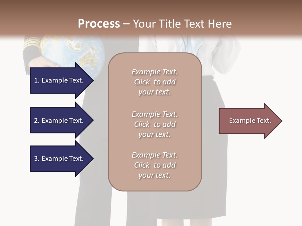 Profession Isolated Smiling PowerPoint Template