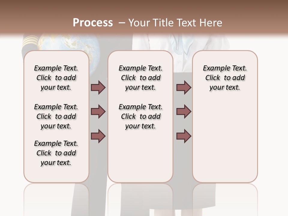 Profession Isolated Smiling PowerPoint Template