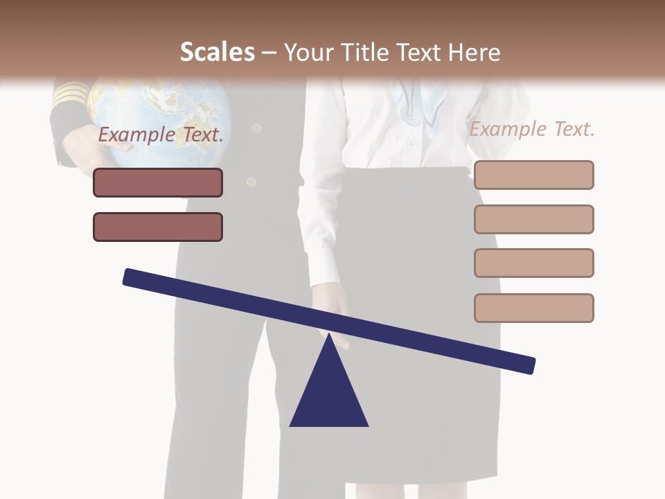 Profession Isolated Smiling PowerPoint Template