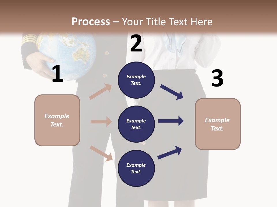 Profession Isolated Smiling PowerPoint Template