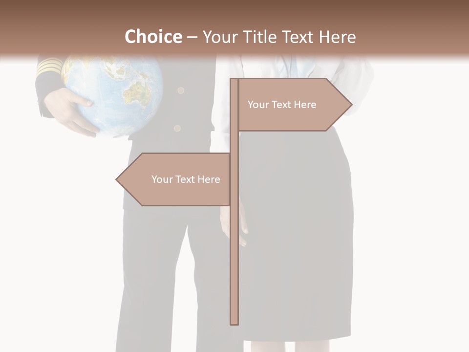 Profession Isolated Smiling PowerPoint Template