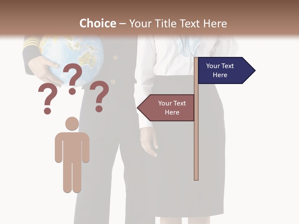 Profession Isolated Smiling PowerPoint Template