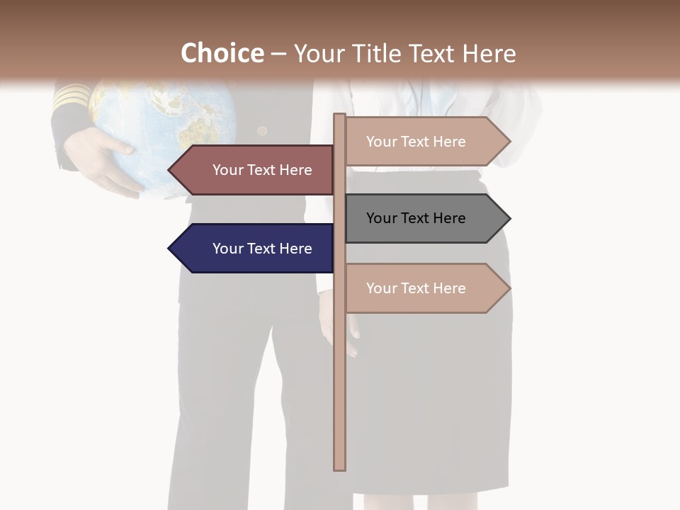 Profession Isolated Smiling PowerPoint Template