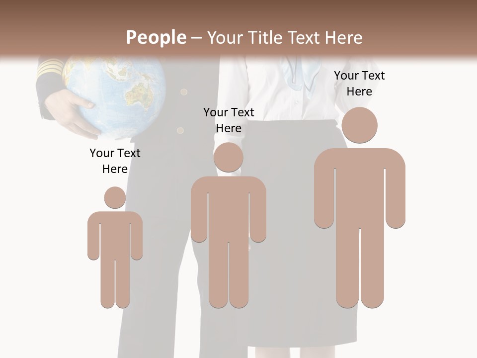 Profession Isolated Smiling PowerPoint Template