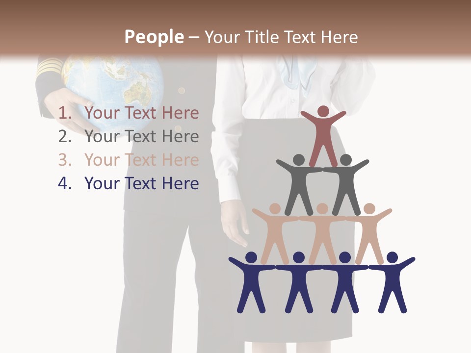 Profession Isolated Smiling PowerPoint Template