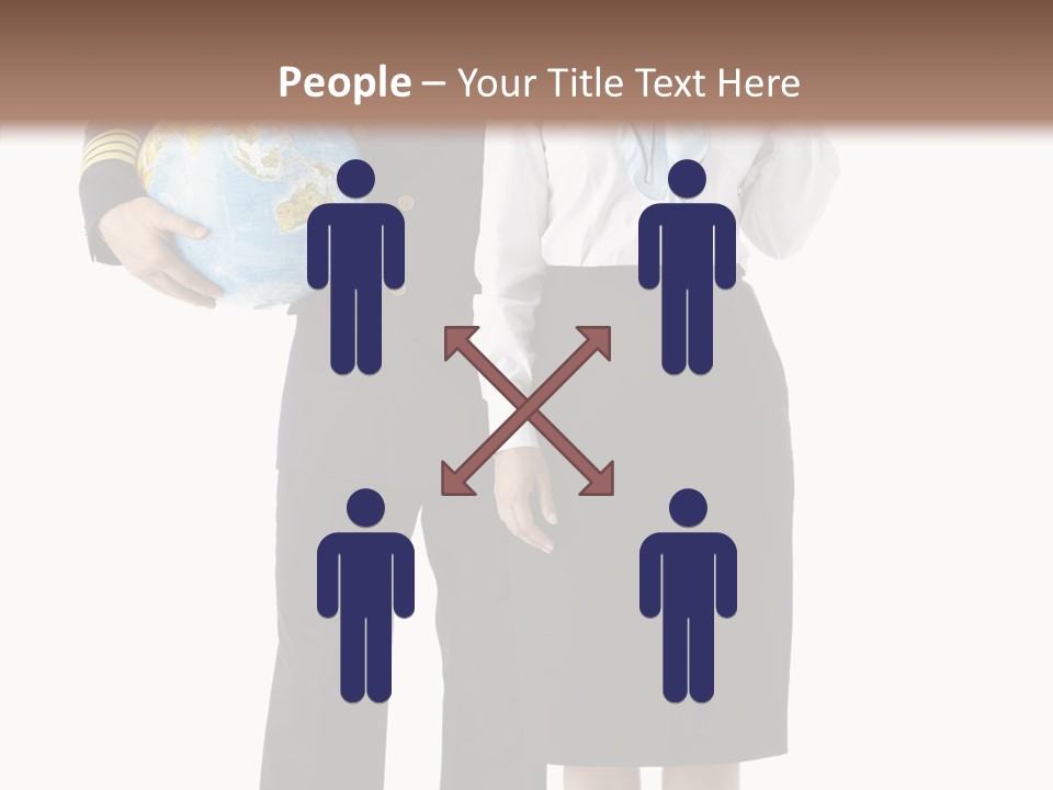 Profession Isolated Smiling PowerPoint Template