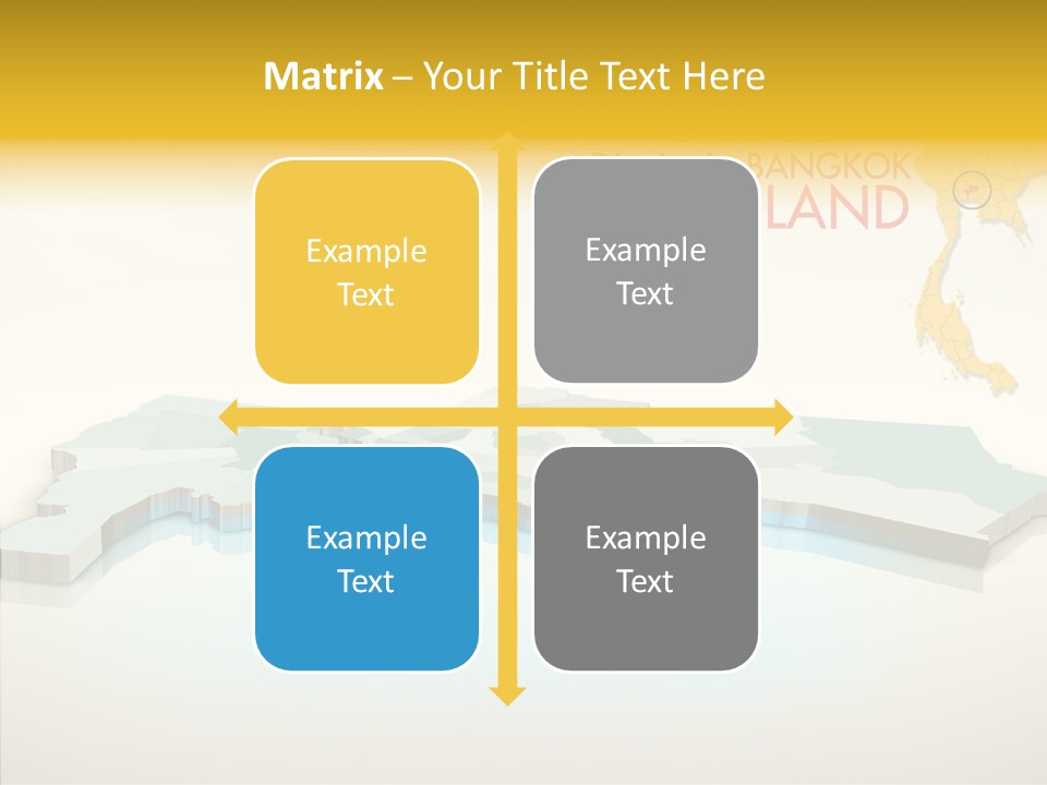 Lane Traffic City PowerPoint Template