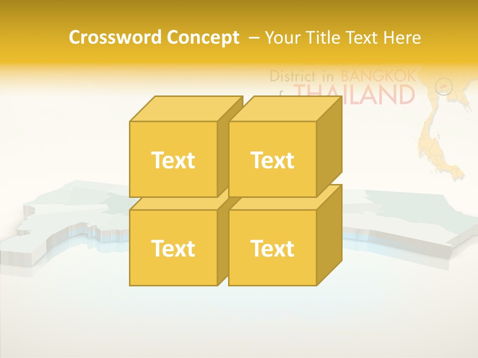Lane Traffic City PowerPoint Template