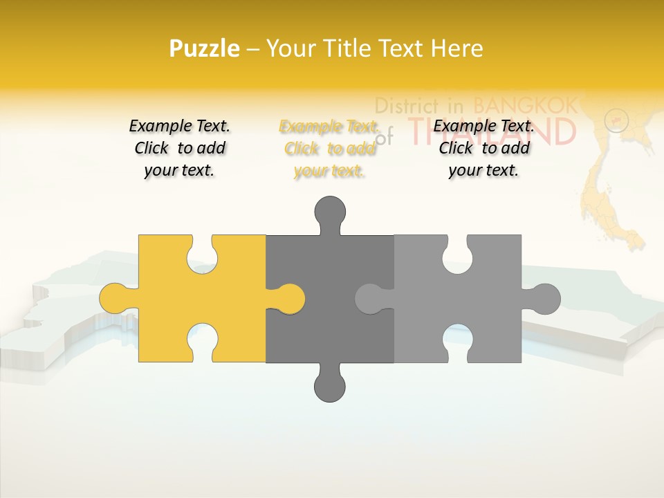 Lane Traffic City PowerPoint Template