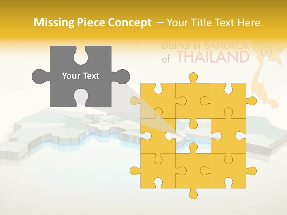 Lane Traffic City PowerPoint Template