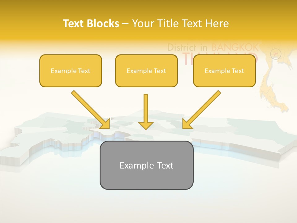 Lane Traffic City PowerPoint Template