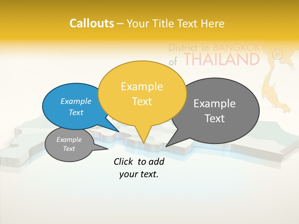 Lane Traffic City PowerPoint Template