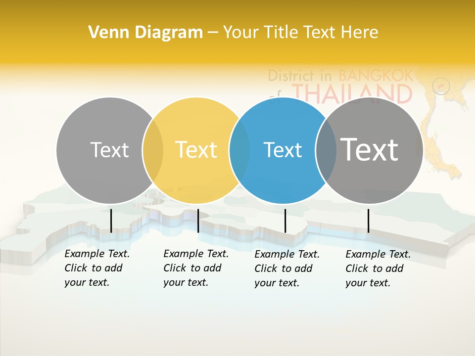 Lane Traffic City PowerPoint Template