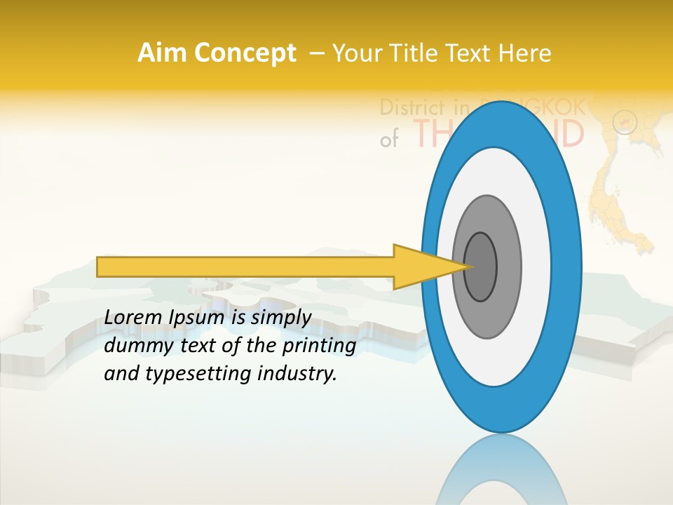 Lane Traffic City PowerPoint Template