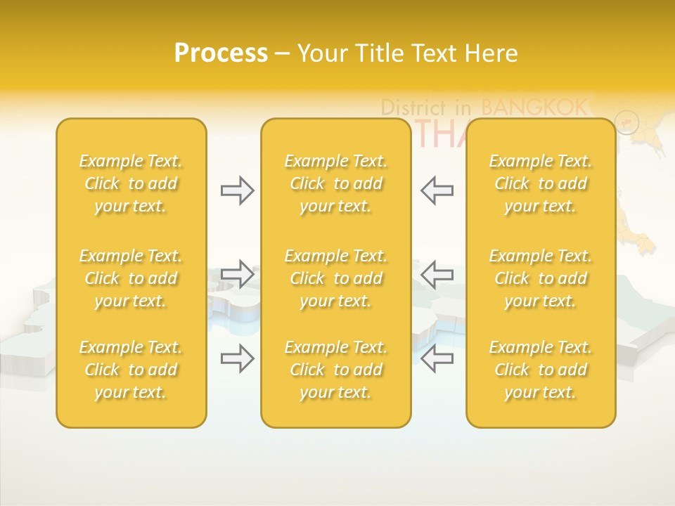 Lane Traffic City PowerPoint Template