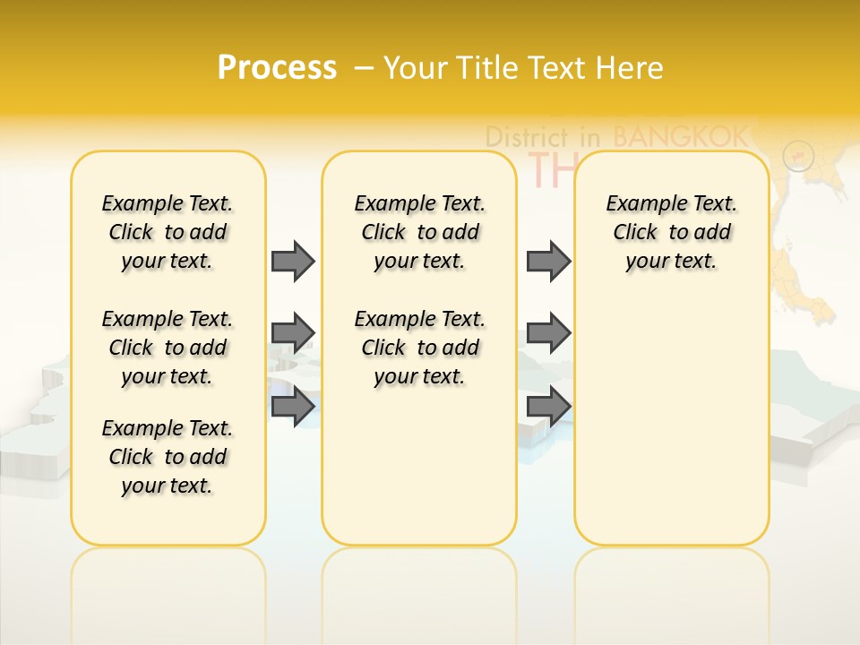 Lane Traffic City PowerPoint Template