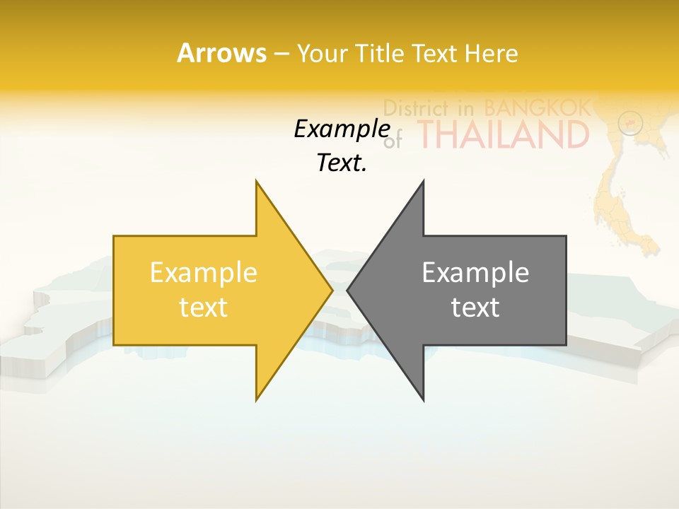 Lane Traffic City PowerPoint Template