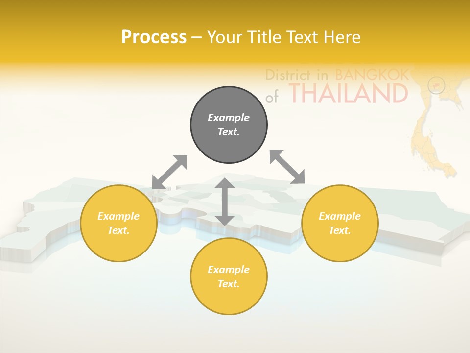 Lane Traffic City PowerPoint Template