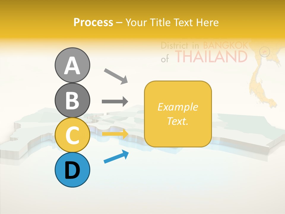 Lane Traffic City PowerPoint Template