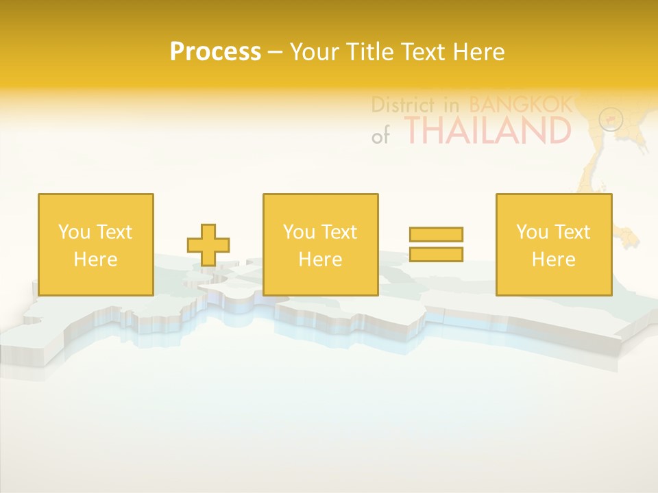 Lane Traffic City PowerPoint Template