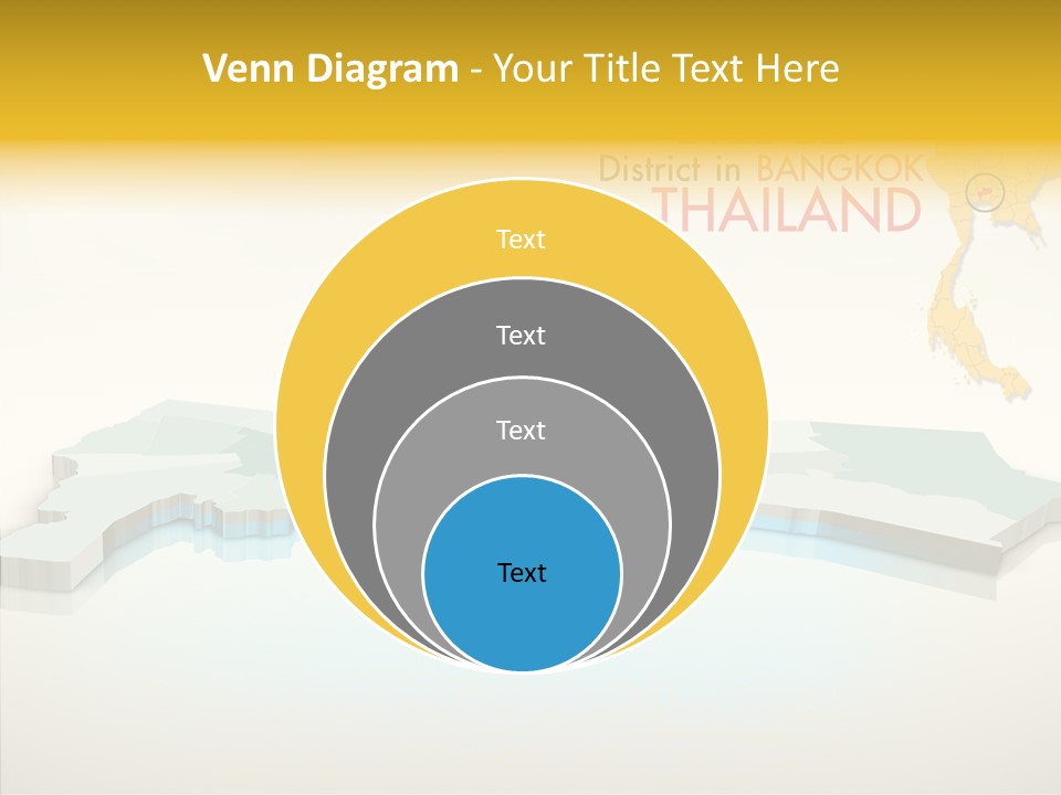 Lane Traffic City PowerPoint Template