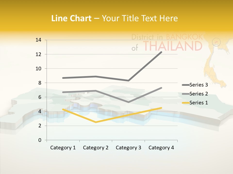 Lane Traffic City PowerPoint Template