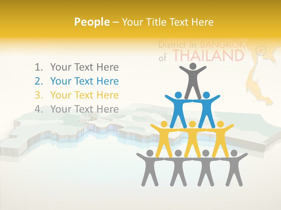 Lane Traffic City PowerPoint Template