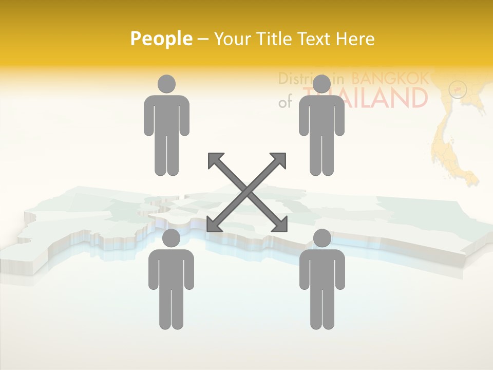 Lane Traffic City PowerPoint Template