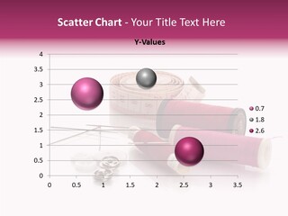 Fabric Pincushion Measuring PowerPoint Template