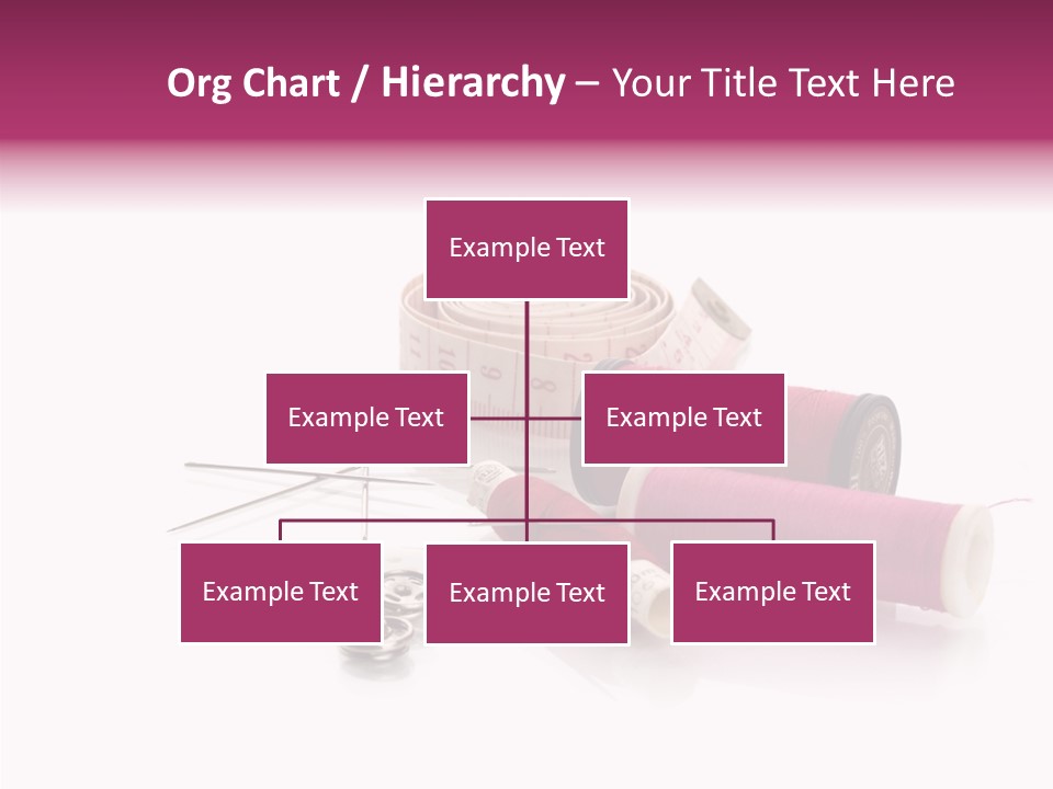 Fabric Pincushion Measuring PowerPoint Template