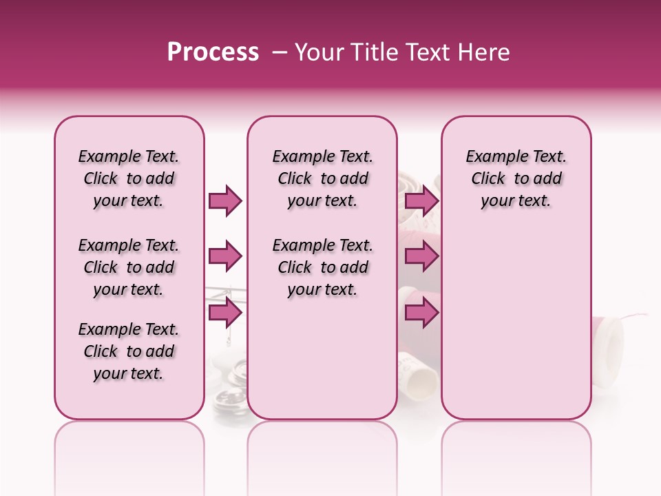 Fabric Pincushion Measuring PowerPoint Template