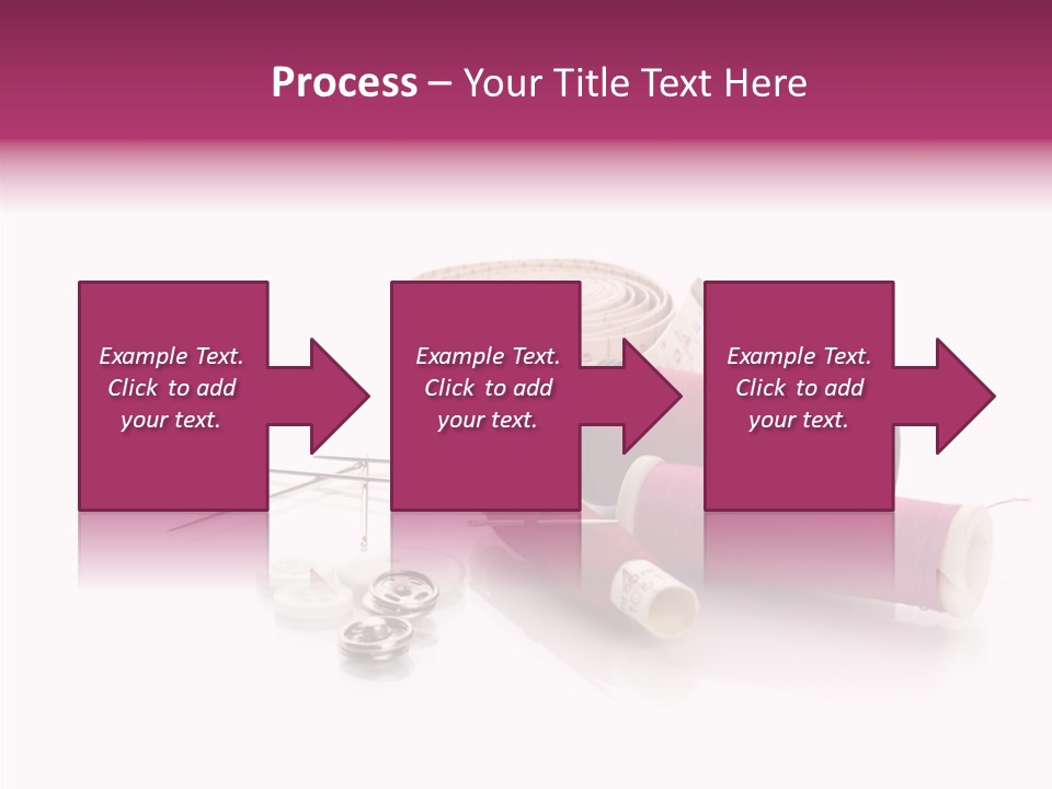 Fabric Pincushion Measuring PowerPoint Template