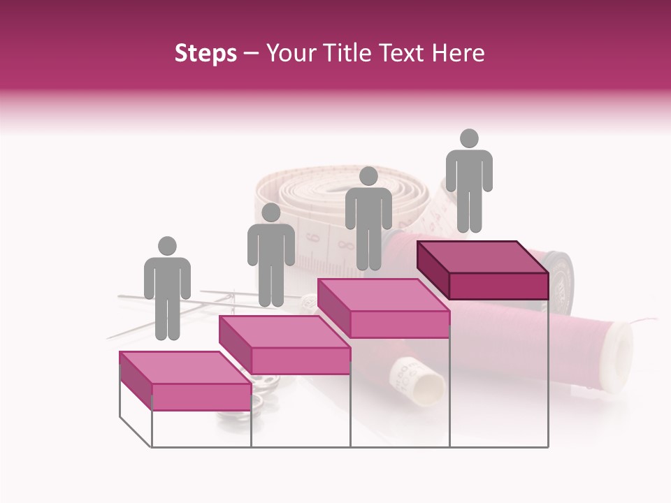 Fabric Pincushion Measuring PowerPoint Template