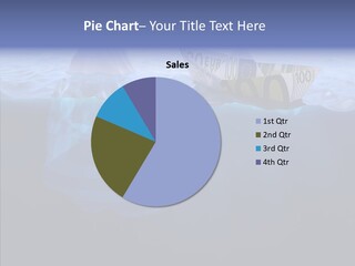 Mountain Ice Floe PowerPoint Template