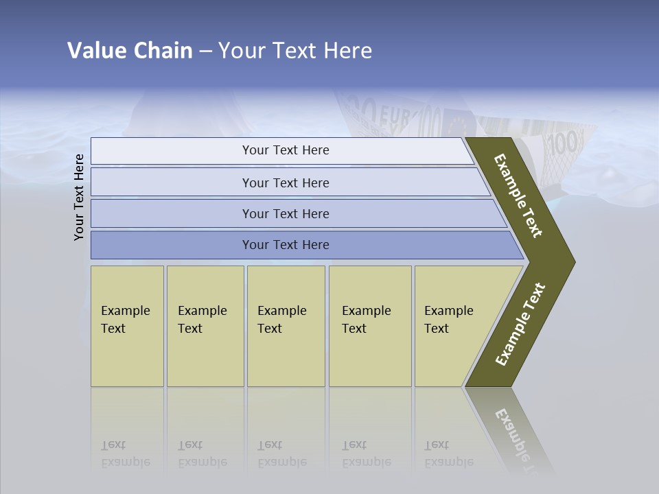 Mountain Ice Floe PowerPoint Template