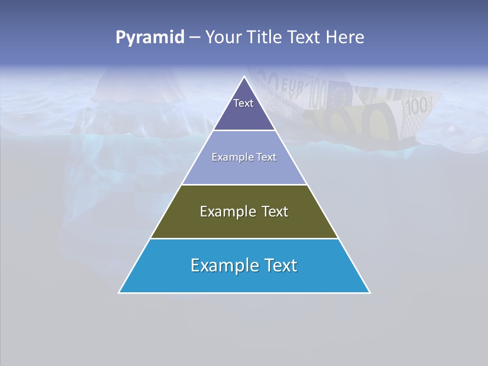Mountain Ice Floe PowerPoint Template