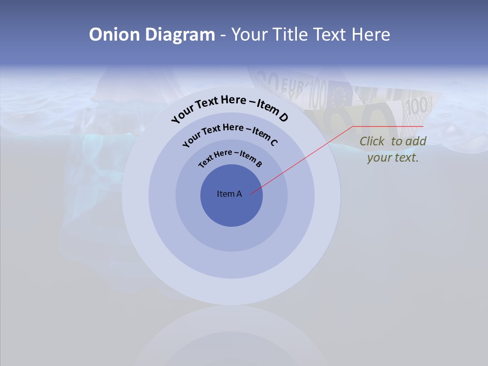 Mountain Ice Floe PowerPoint Template