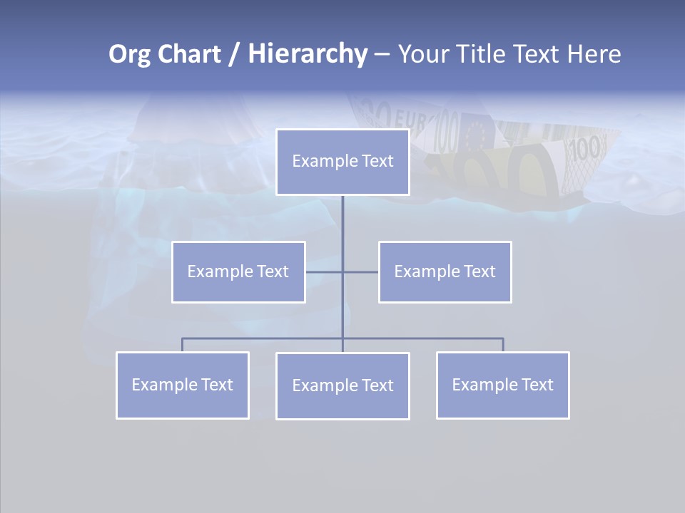 Mountain Ice Floe PowerPoint Template