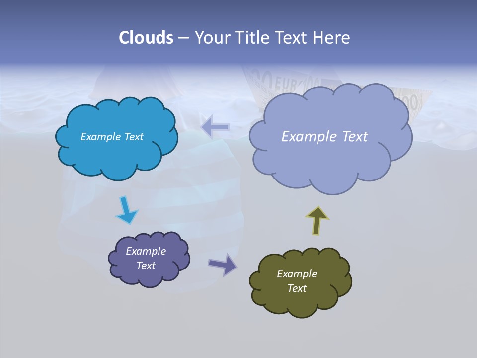 Mountain Ice Floe PowerPoint Template
