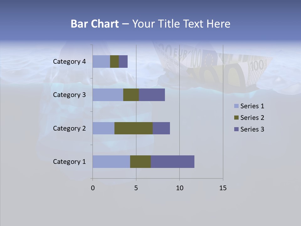 Mountain Ice Floe PowerPoint Template