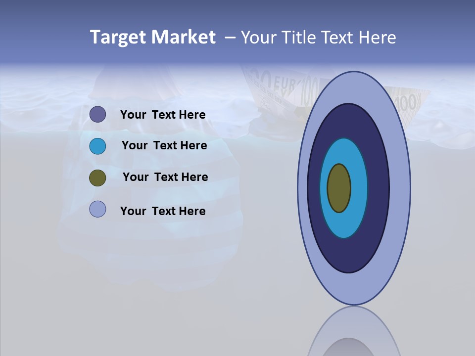 Mountain Ice Floe PowerPoint Template