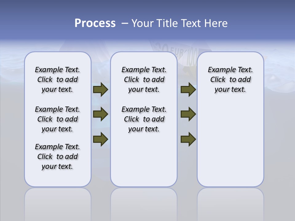 Mountain Ice Floe PowerPoint Template