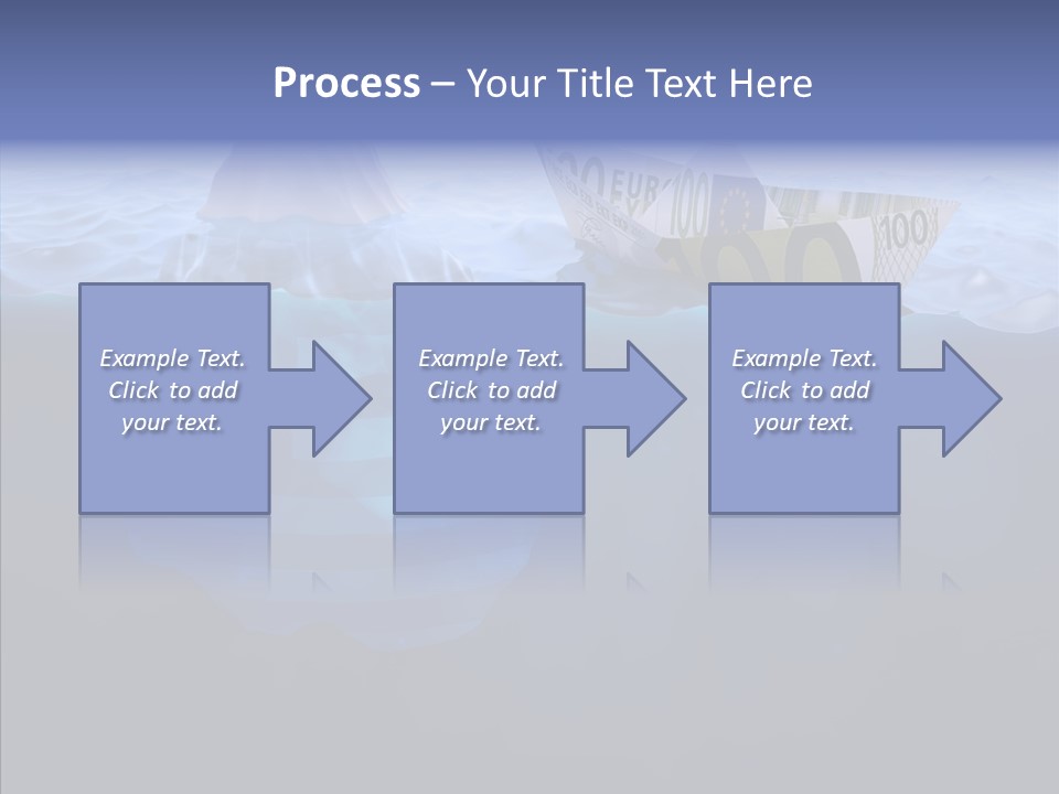 Mountain Ice Floe PowerPoint Template