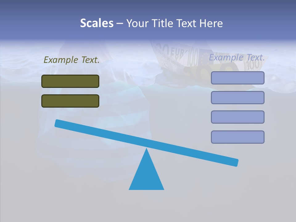 Mountain Ice Floe PowerPoint Template