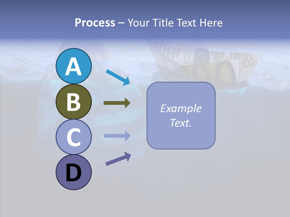 Mountain Ice Floe PowerPoint Template